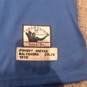 Johnny Unitas Baltimore Colts Mitchell & Ness Throwback Jersey